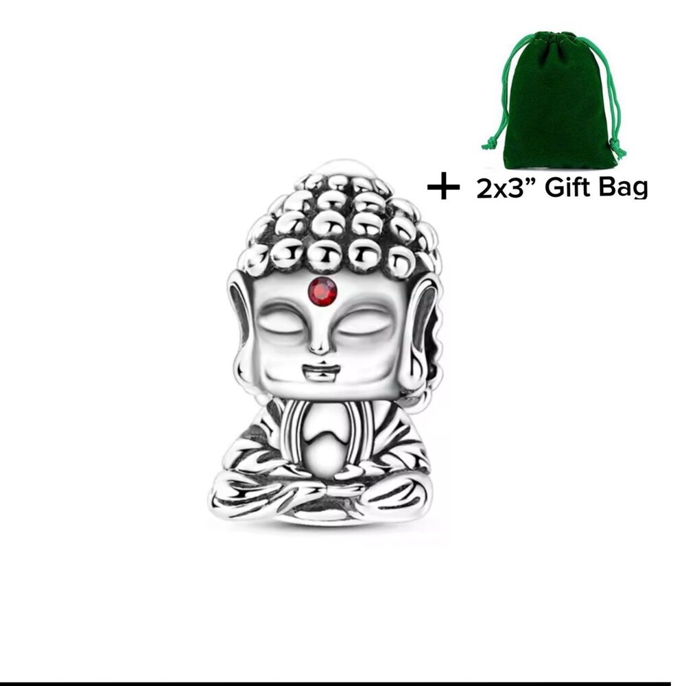 Sleeping Buddha Charm Bead | 925 Silver | Brand New